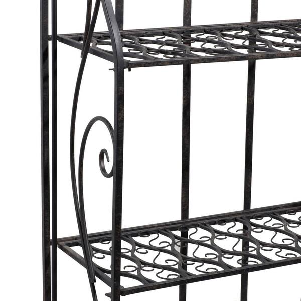 Short Wrought Iron Wall Rack - Schools for Chiapas