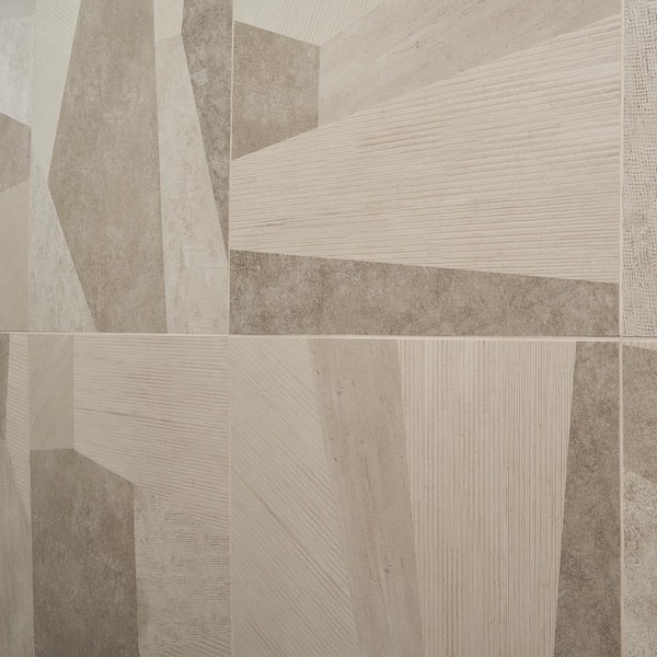 Bond Tile Auburn Ribbon Maple 24 in. x 48 in. Matte Porcelain Floor and Wall Tile (2 Pieces 15.49 Sq. ft. / CASE)