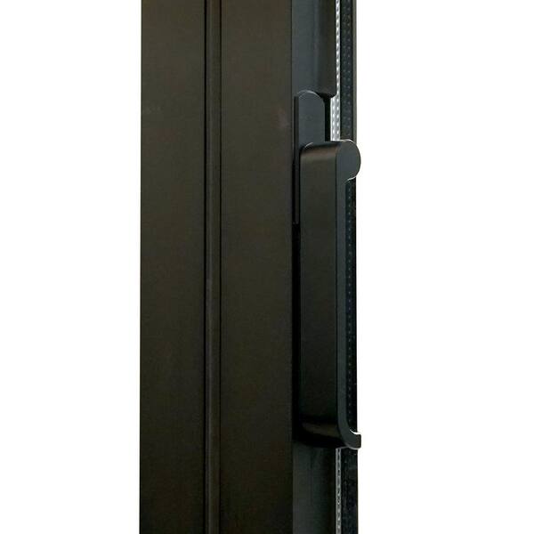 TEZA DOORS Teza 60 Series 96 in. x 80 in. Matte Black Right to 