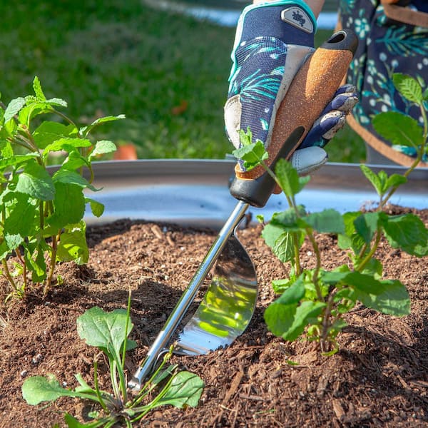 Digz Stainless Steel Hand Garden 6.25 in. Weeder with Ergonomic