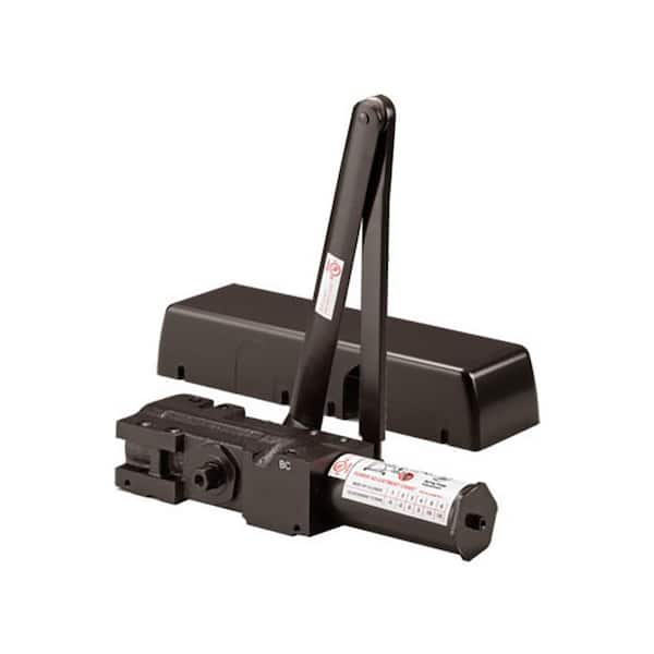 DELANEY HARDWARE Heavy Duty Grade 1 Cast Iron Body Duro Bronze Finish Commercial Door Closer