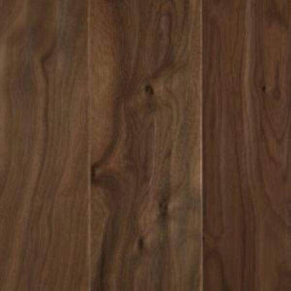 Mohawk Take Home Sample - Natural Walnut Engineered UNICLIC Hardwood Flooring - 5 in. x 7 in.