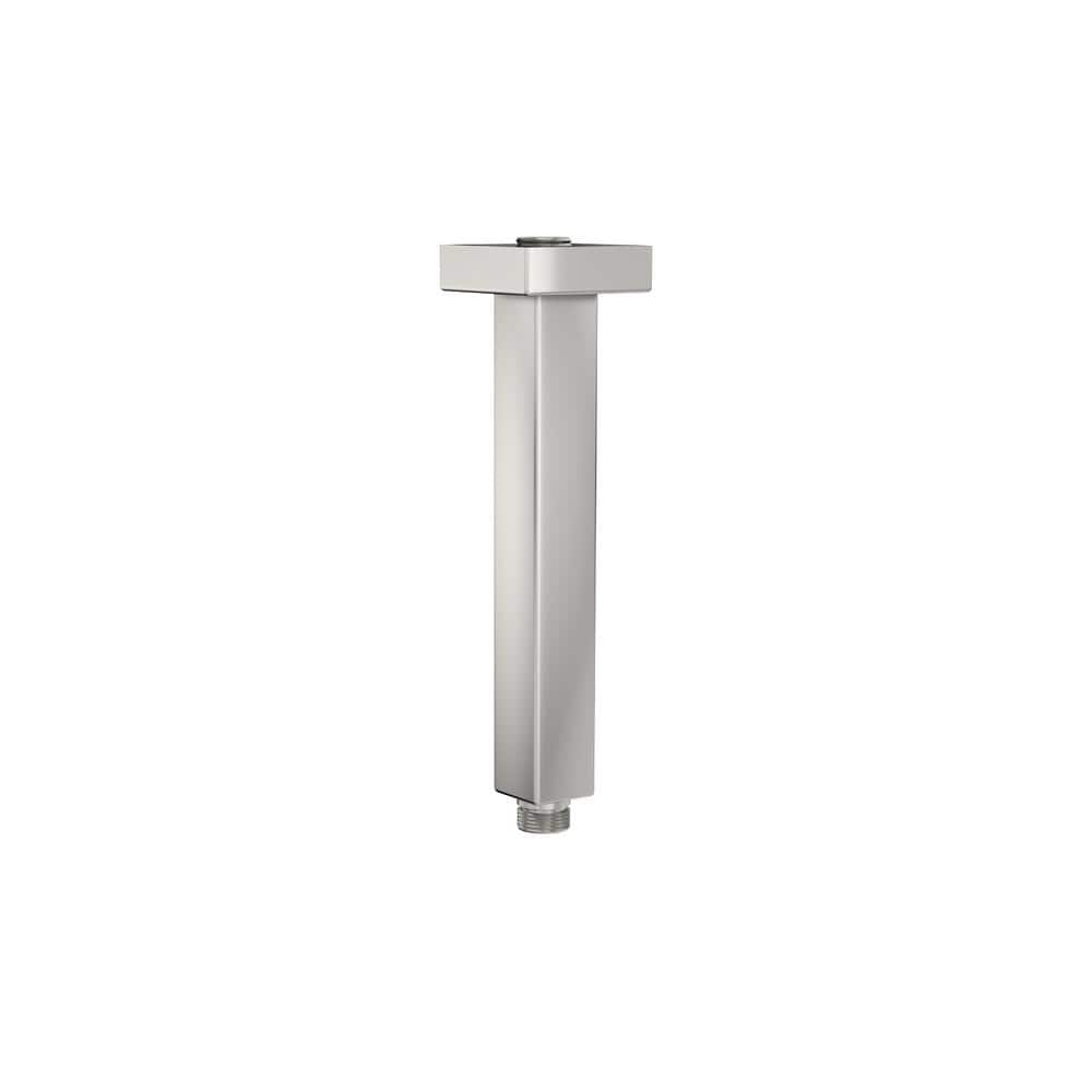 Brushed Nickel Ceiling Mount Straight Shower Arm