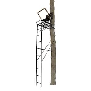 Deer Hunting 17 ft. Ladderstand Tree Stand with Lumbar Seat