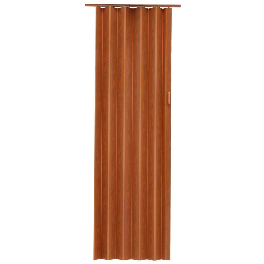 Spectrum Express One 48 in. x 96 in. Vinyl Fruitwood Accordion