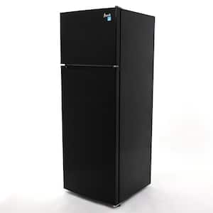 7.4 cu.ft. Built-in Top Freezer Refrigerator in Black