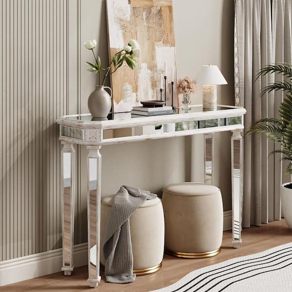 Mirrored - Console Tables - The Home Depot