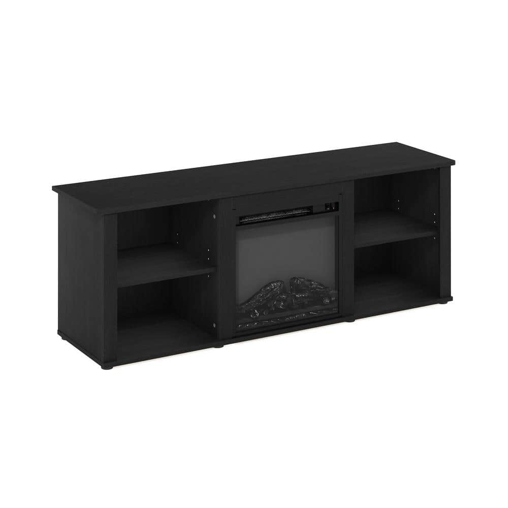 Americano Electric Fireplace TV Stand with Adjustable Shelves