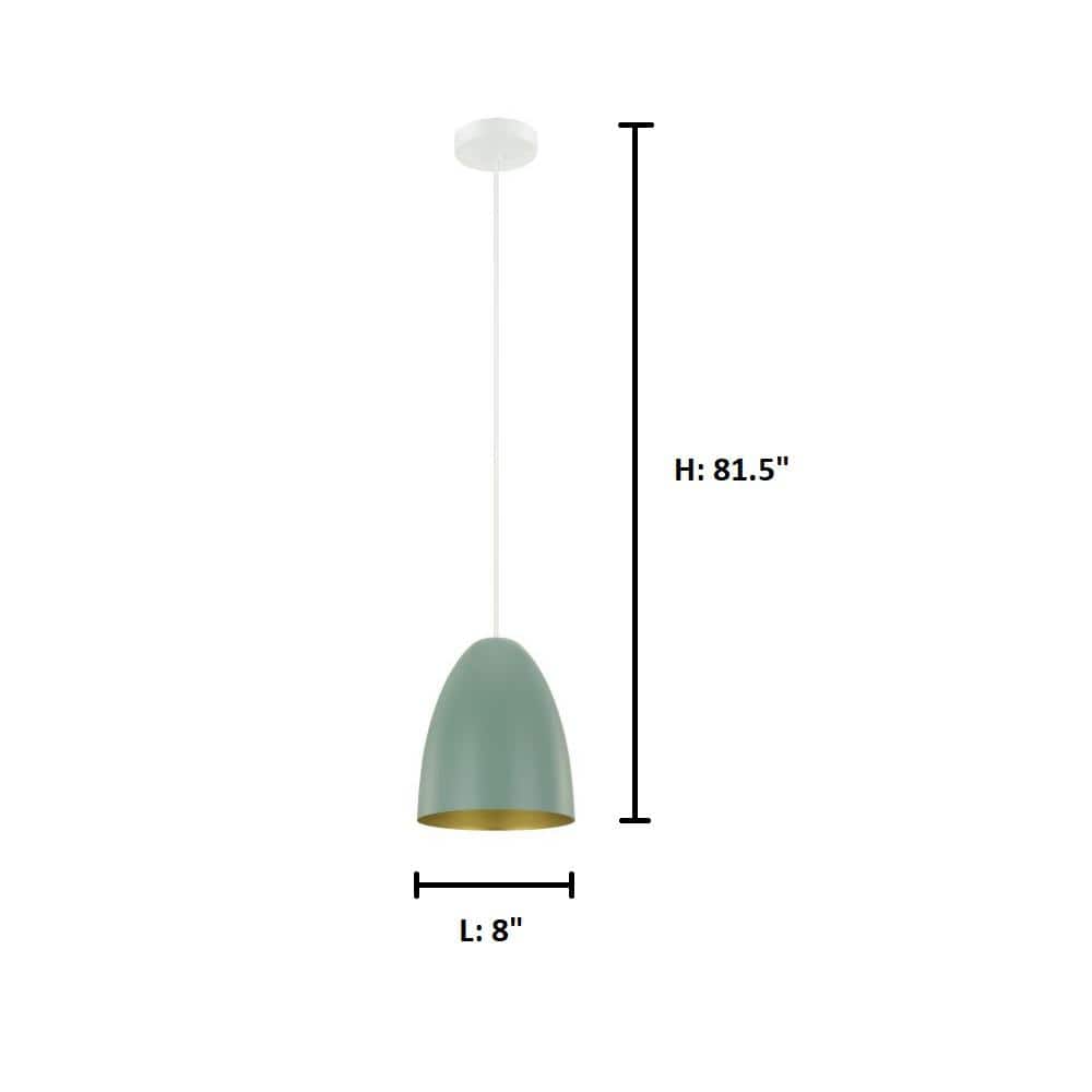 Modern Gold Bowl Pendant Light with LED and Incandescent Options