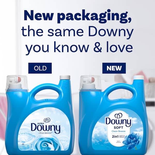 Ultra Clean Breeze Scent Liquid Fabric Softener, 190-Loads, 140 fl. oz.