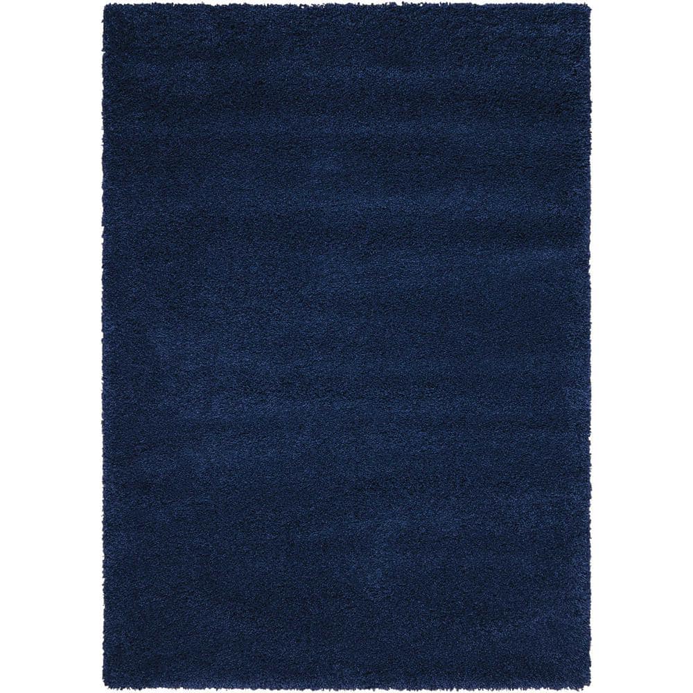 B BENRON Small Area Rug 2 x 3 Rug Navy Blue Bedroom Rug Shag Area Rugs  Washable Small Carpets for Entryway Kitchen Bedroom –