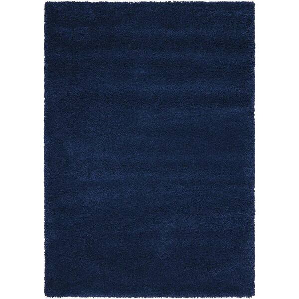 B BENRON Small Area Rug 2 x 3 Rug Navy Blue Bedroom Rug Shag Area Rugs  Washable Small Carpets for Entryway Kitchen Bedroom –
