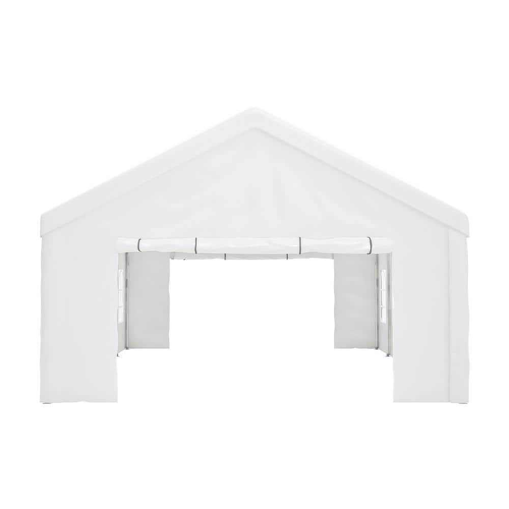 16 ft. x 32 ft. Outdoor White Event Canopy Large Garden Wedding Party Tent with Removable Sidewalls price history on PriceWatchPro