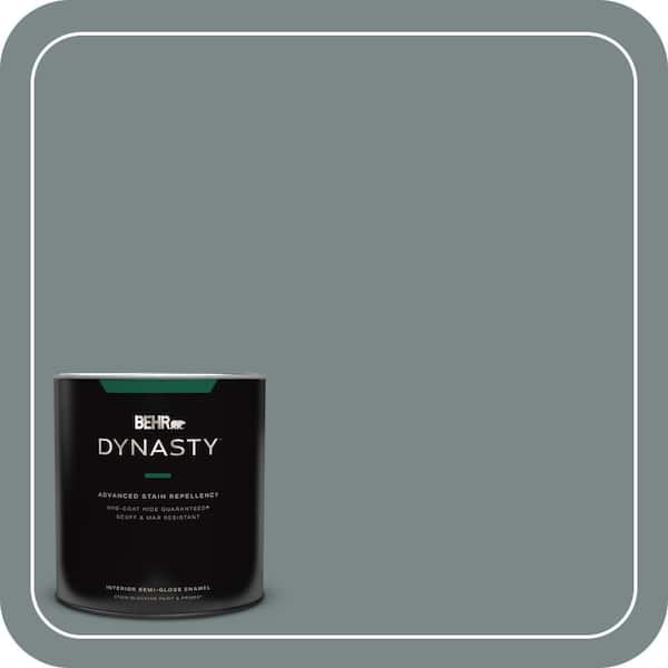 BEHR DYNASTY 1 qt. #730F-5 Nature Retreat Semi-Gloss Enamel Interior Stain-Blocking Paint and Primer