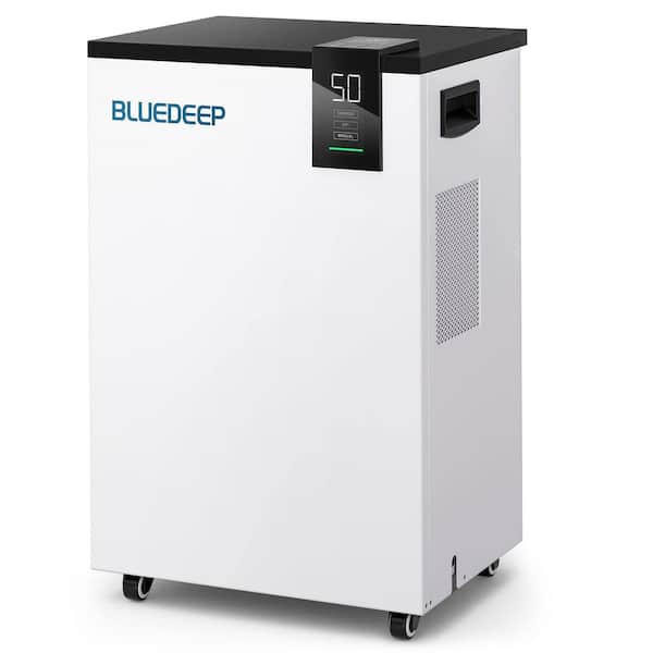 190 pt. 7,500 sq. ft. Quiet Commercial Dehumidifier Whites with Bucket, Drain Hose for Basement, Garage, 4-Wind Speed