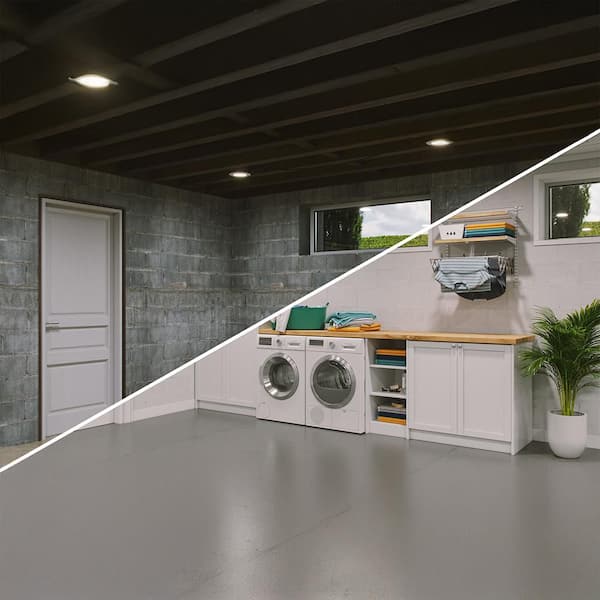 DRYLOK - HD-9000 Professional 5 gal. White Flat Latex Interior/Exterior Basement and Masonry Waterproofer