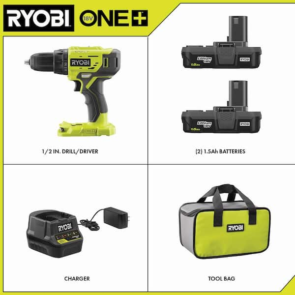 ryobi drill kit home depot