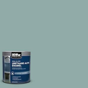 1 qt. Home Decorators Collection #HDC-CL-25 Oceanus Semi-Gloss Enamel Urethane Alkyd Interior/Exterior Paint