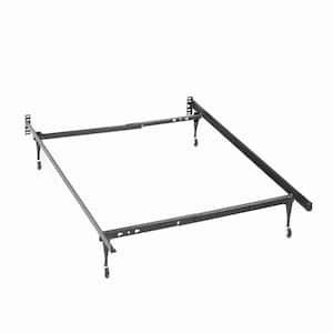 Black Twin/Full Metal Bed Frame