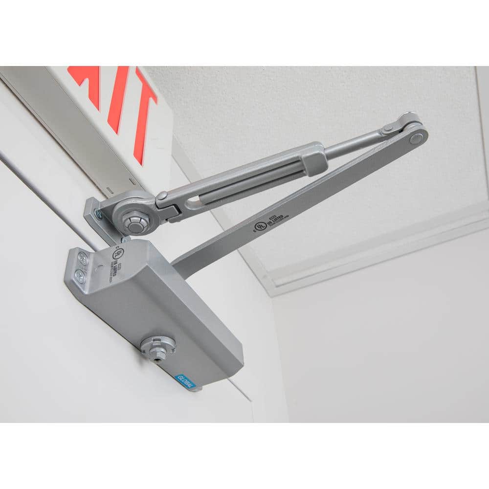 Aluminum Commercial Grade Door Closer with Hold Open Arm