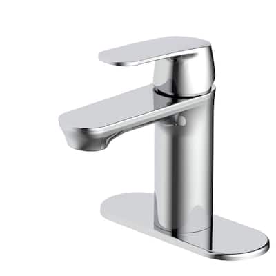 Glacier Bay Foxton Single-Handle Single-Hole Bathroom Faucet in Chrome