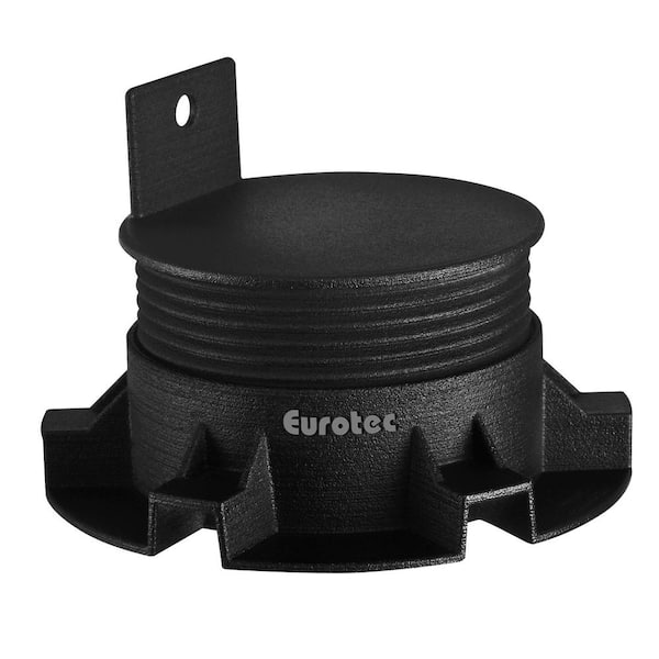 Eurotec Deck Support Plastic Adjustable Pedestal ECO S base plate - (50-Pieces / Box)