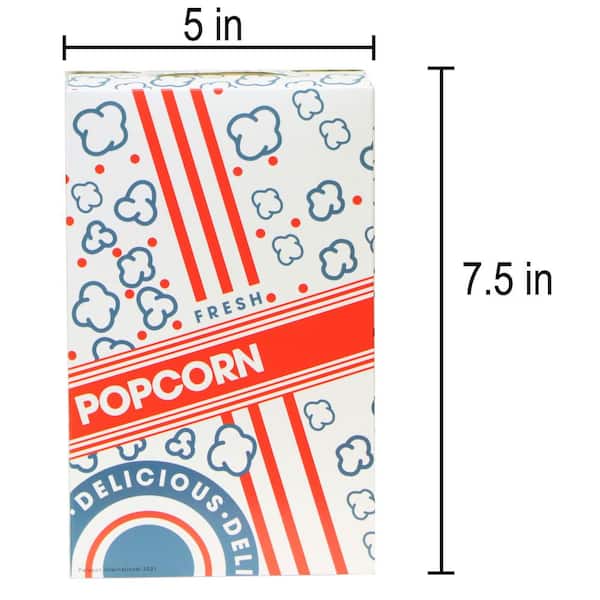 Red, White and Blue Large Popcorn Box, (1.25 oz.), 50 Count