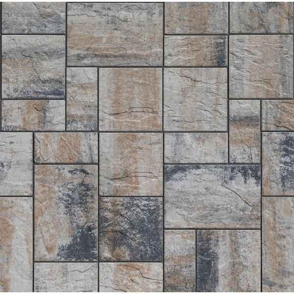 Tahoe 14.75in.x9.875in. x2.375in. Rectangle Glacier Creek Facemix Concrete Paver Pallet (114-pieces/70.5 sq.ft./Pallet)