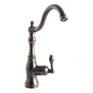 Single-Handle Standard Kitchen Faucet in Oil-Rubbed Bronze