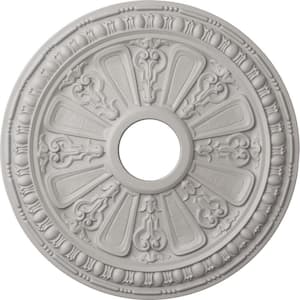 1-1/8 in. x 18-1/8 in. x 18-1/8 in. Polyurethane Raymond Ceiling Medallion Moulding