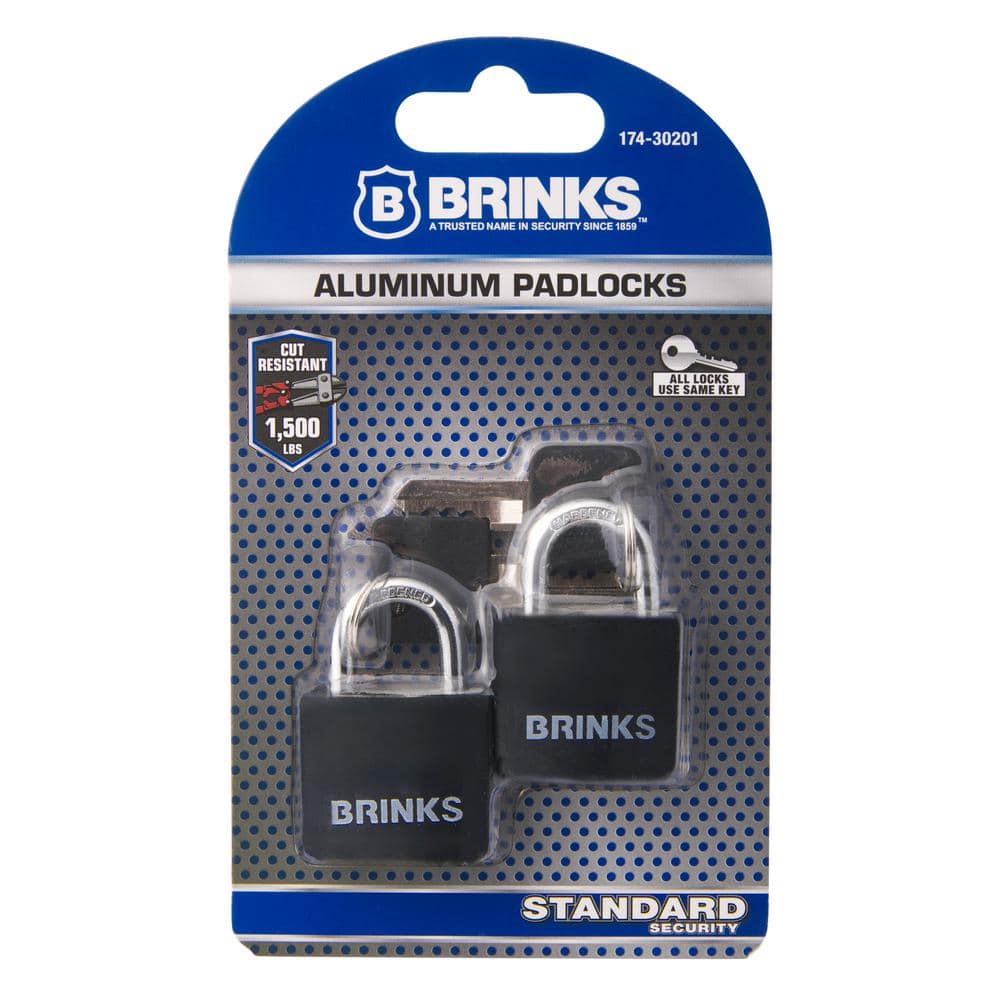 30 mm Covered Aluminum Padlock, 2-Pack price history on PriceWatchPro