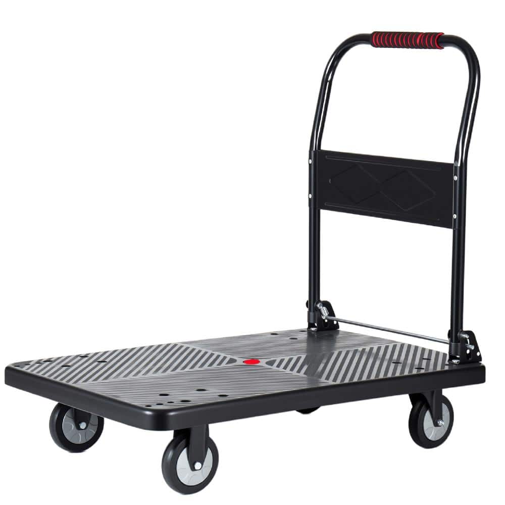 35.75 in.*24 in.*34.25 in. Multifunctional Hand Cart with Silent Universal Wheels, High-Load Bearing price history on PriceWatchPro