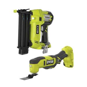 ONE+ 18V Cordless 2-Tool Combo Kit with 18-Gauge Brad Nailer and Multi-Tool (Tools Only)