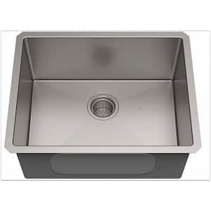 23 in. x 20 in. x 10 in. Stainless Steel Undermount Laundry Sink