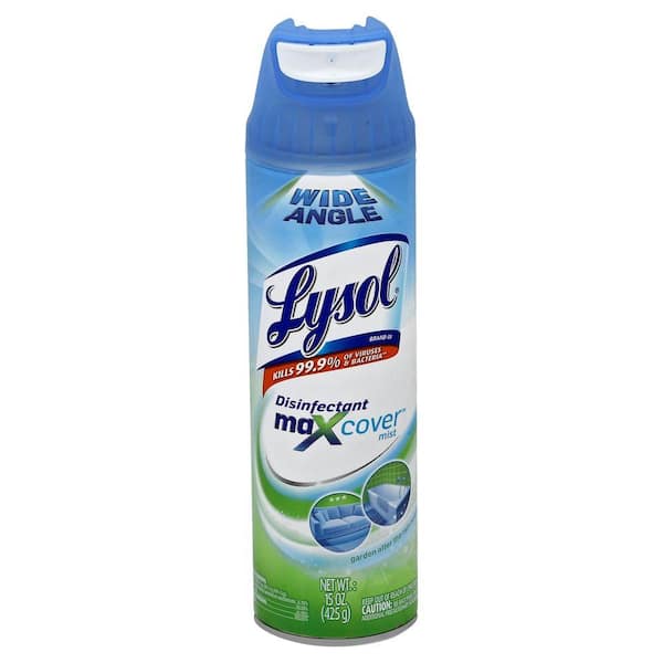 Lysol 15 oz. Garden Rain Scent Max Cover Disinfectant Spray
