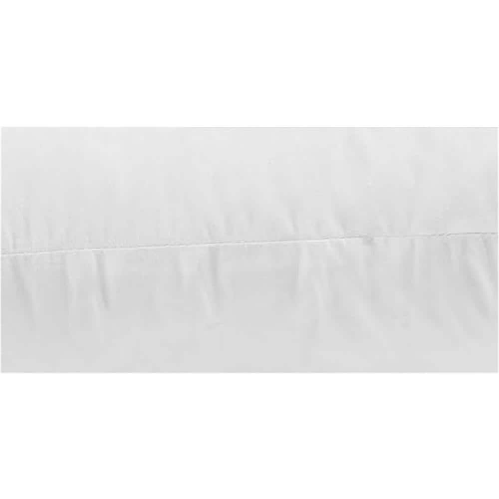 Outdoor Throw Pillow 12 in. x 20 in. Premium Goose Down Feather Inserts(Set