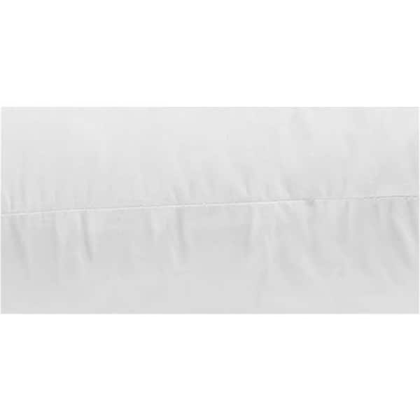 Unbranded Outdoor Throw Pillow 12 in. x 20 in. Premium Goose Down Feather Inserts(Set of 2)-5% Down Filling High Filling Weight