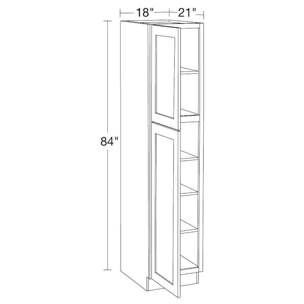 Home Decorators Collection Newport 18 in. W x 21 in. D x 84 Home Decorators Collection Newport 18 in. W x 21 in. D x 84