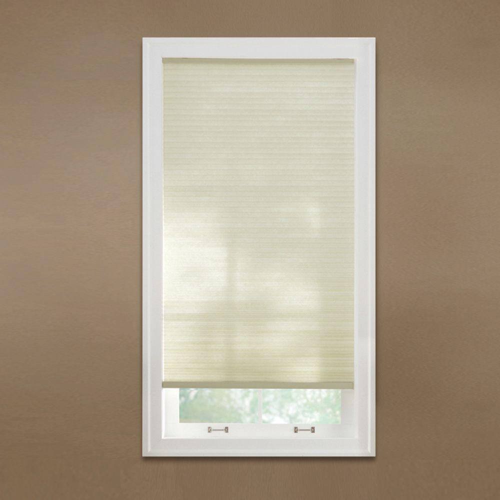 Parchment Cordless Light Filtering Cellular Shade - 28.5 in. W x 64 in. L
