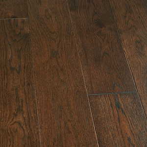 Hickory Trestles 3/8 in. Thick x 6-1/2 in. Wide x Varying Length Click Lock Hardwood Flooring (23.64 sq. ft. / case)