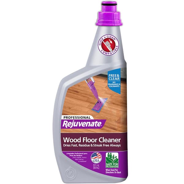 Rejuvenate Professional 32 Oz Hardwood, Bruce Hardwood And Laminate Floor Cleaner Home Depot