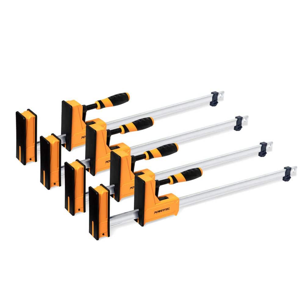 24 in. Woodworking Parallel Clamps, Jaw Bar Clamp Spreader Tool (4-Pack) price history on PriceWatchPro