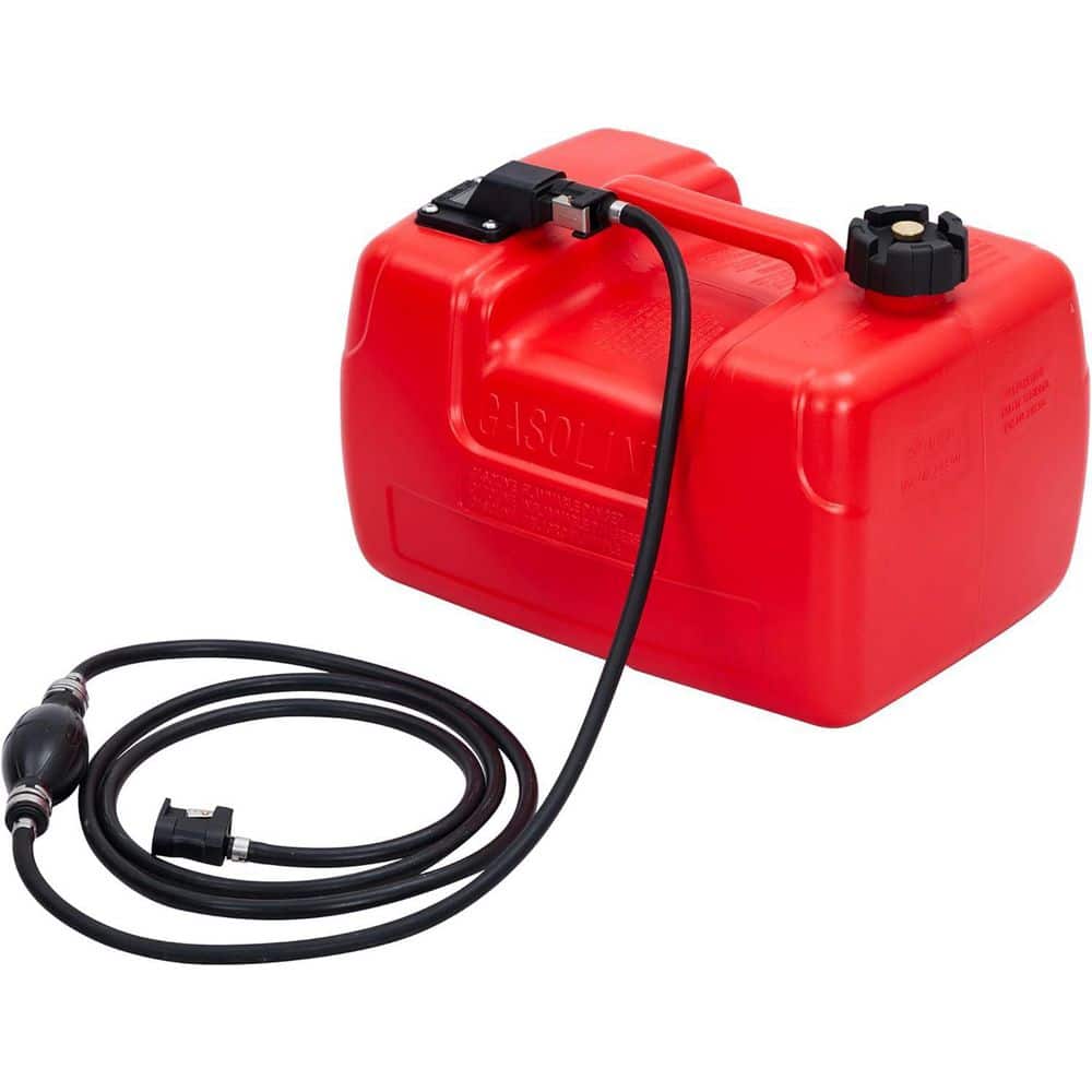 ４シーズン8人用　耐暴風雨構造　米国ハンター御用達　Cabela's Portable Outboard Gas Can with Leak-Proof Vent Cap, 9.8 ft. Hose