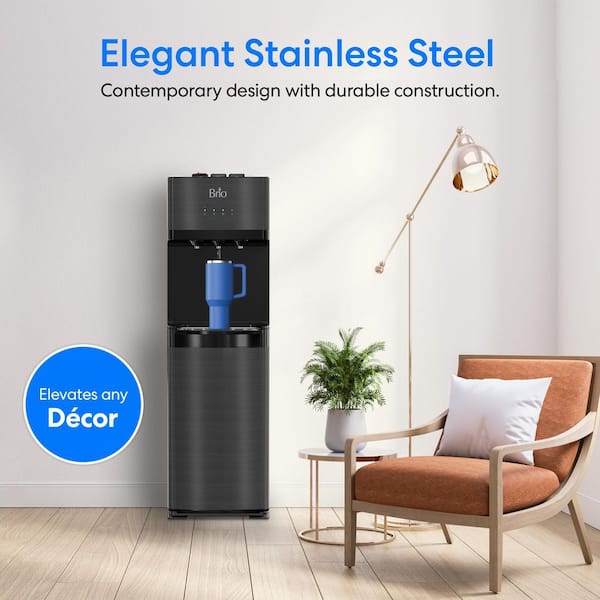 Brio 500 Series Hot, Cold and Cool Water Self Cleaning Bottom