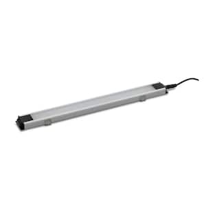 12.5 in. LED Black Under Cabinet Light with Power Adapter