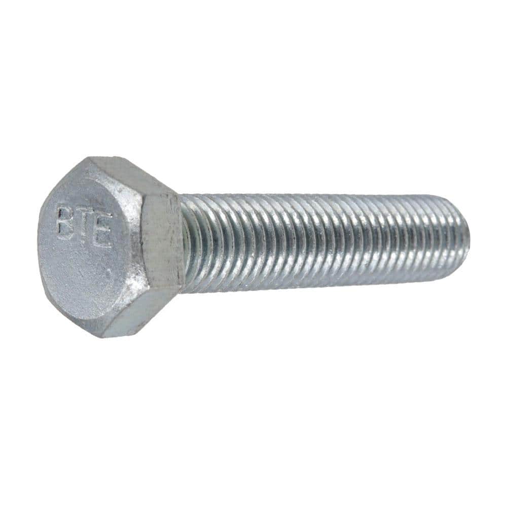 Everbilt 5/8-11 in. x 3-1/2 in. Zinc Plated Hex Bolt 807436 The Home Depot
