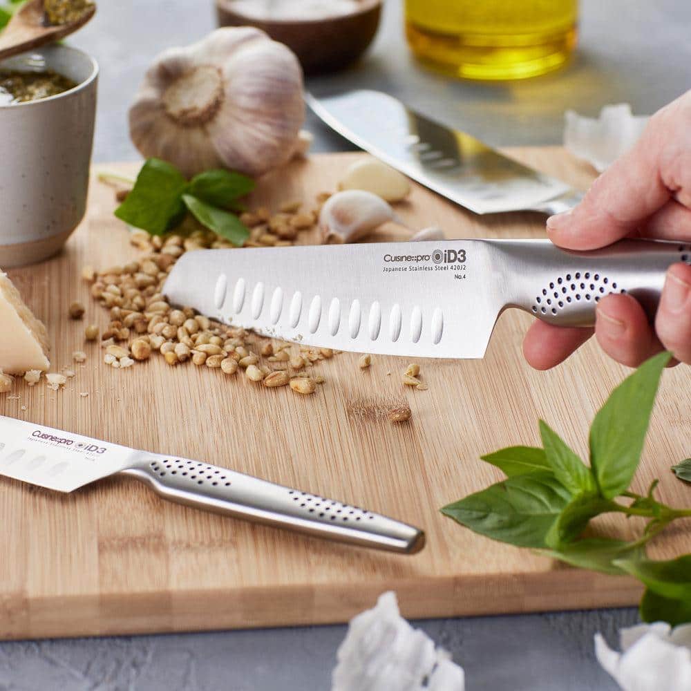 ID3 SANTOKU 3-Piece Stainless Steel Knife Set - thumbnail 2