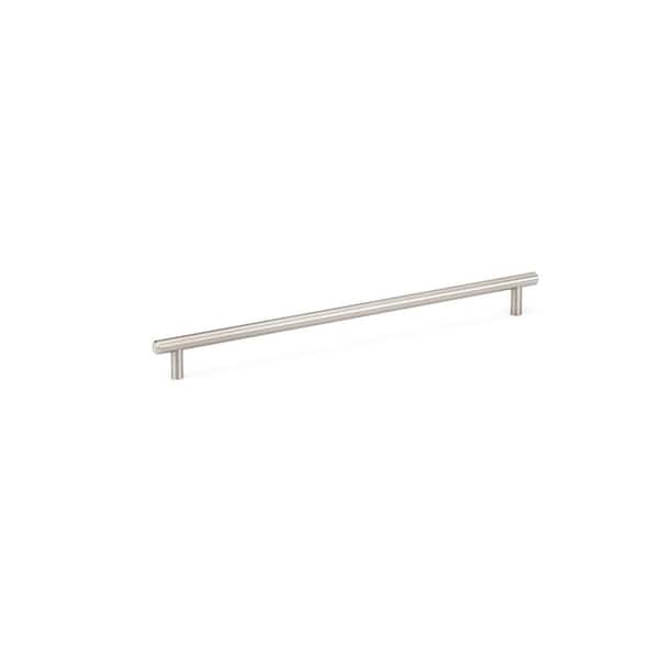 Richelieu Hardware Roosevelt Collection 13 1/8 in. (333 mm) Brushed Nickel Modern Cabinet Bar Pull
