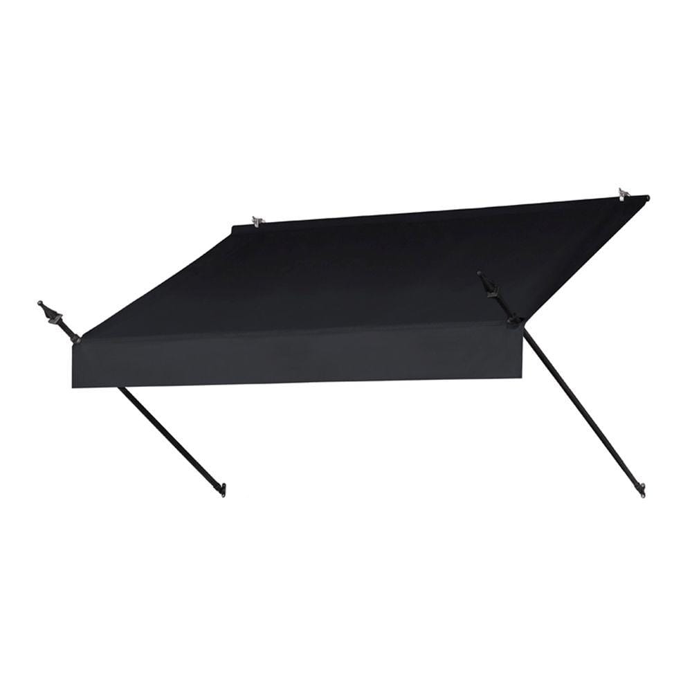Awnings in a Box 6 ft. Designer Manually Retractable Awning (36.5 in. Projection) in Ebony -  3020770