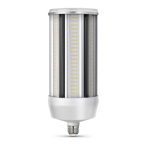 750-Watt Equivalent Corn Cob E26 with E39 Mogul Adapter High Lumen HID Utility LED Light Bulb Daylight (5000K)